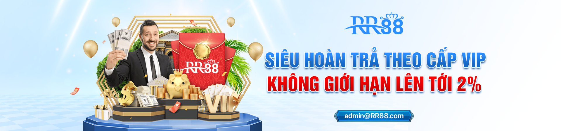 Baner siêu hoàn trả rr88